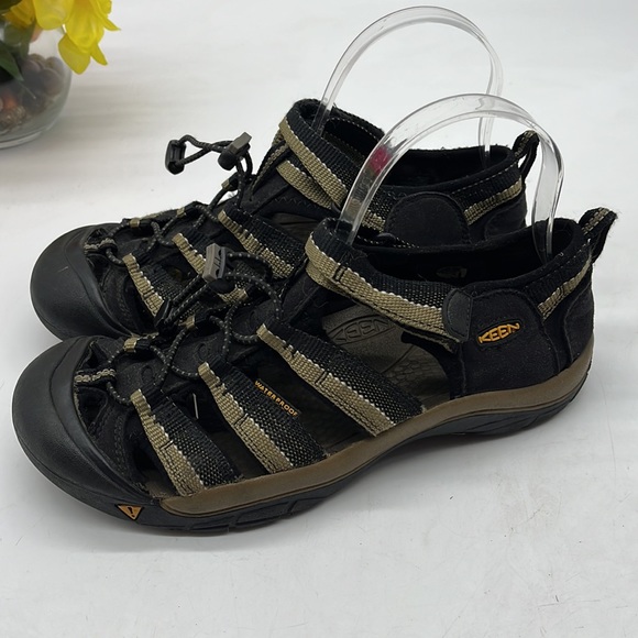 Keen Tan Black Sport Sandals Size 6. KET3090B - Picture 3 of 8